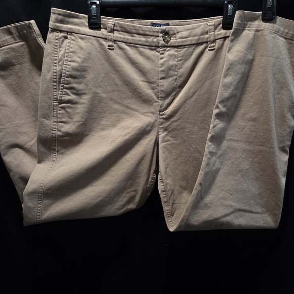 J. Crew Pants - J. CREW Classic Preppy Ankle Cropped Stretch Khaki Chinos Work Pant SZ 12